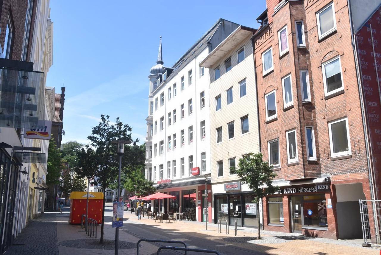 Fewo1846 - Angelburg - Komfortable Wohnung Im Stadtzentrum Flensburg Exteriör bild